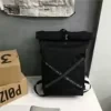 Reflective Holographic Sports and Travel Backpack Black color SKU reference
