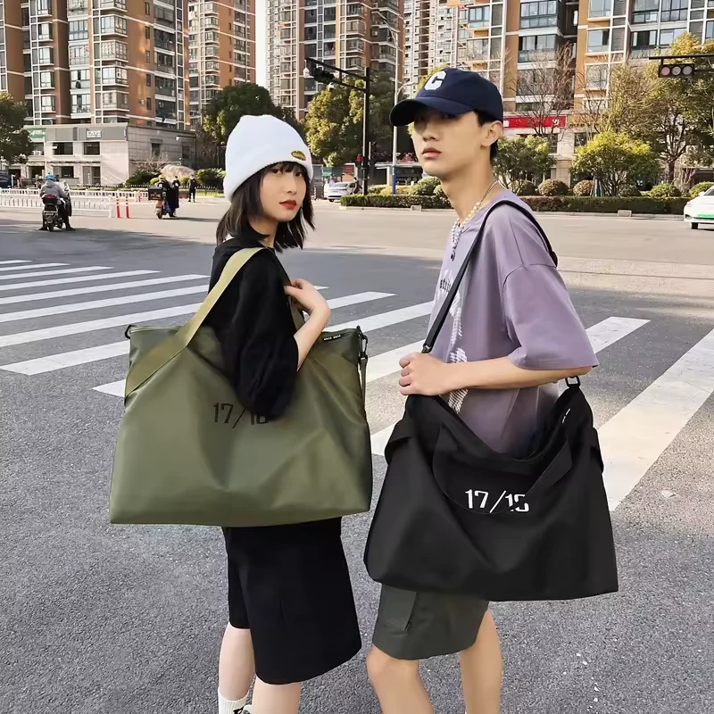 Nylon Travel Tote with Laptop Compartment product reference image