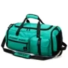 Nylon Gym Duffel with Shoe Compartment in Eight Colors Blue color SKU reference