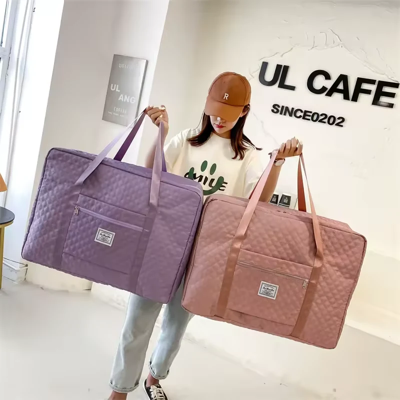 Quilted Nylon Dry/Wet Travel Duffel product reference image