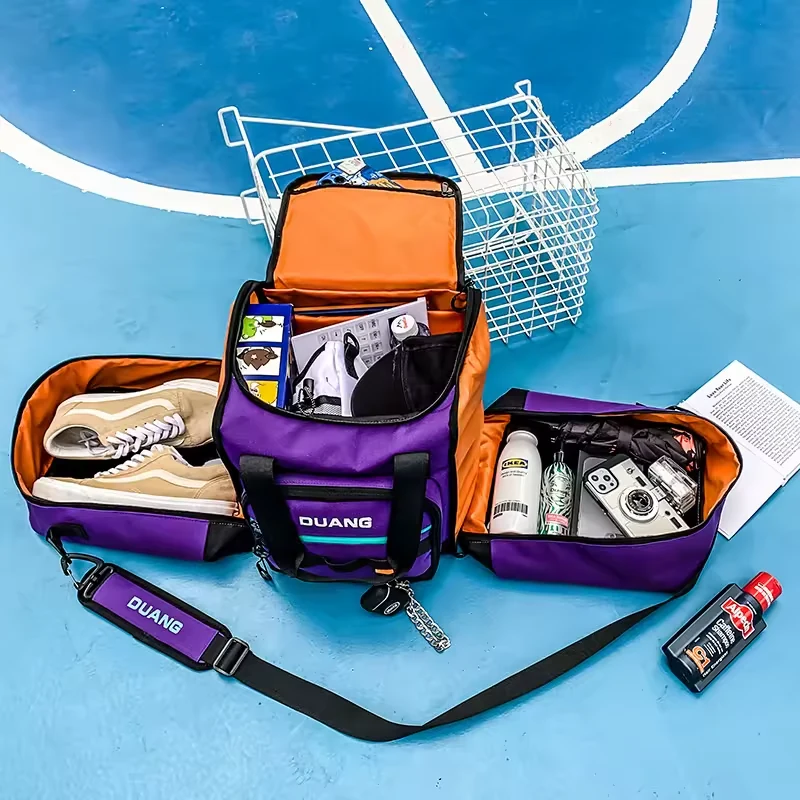 Foldable Overnight Travel Duffel with Adjustable Strap product reference image