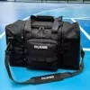 Foldable Overnight Travel Duffel with Adjustable Strap Black color SKU reference