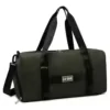 Foldable Oxford Travel Duffel with Shoe Pocket and Trolley Sleeve Green color SKU reference