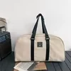Foldable Nylon Travel & Gym Duffel Beige color SKU reference