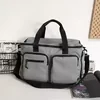 Oxford Dry/Wet Sports and Gym Duffel Grey color SKU reference