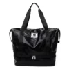 Oxford Gym Duffel with Shoe Compartment in Seven Colors Black color SKU reference