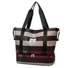 Expandable Oxford Gym Duffel with Shoe Pocket Red color SKU reference