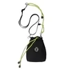 Mini Nylon Crossbody Bag with Reflective Details Black color SKU reference