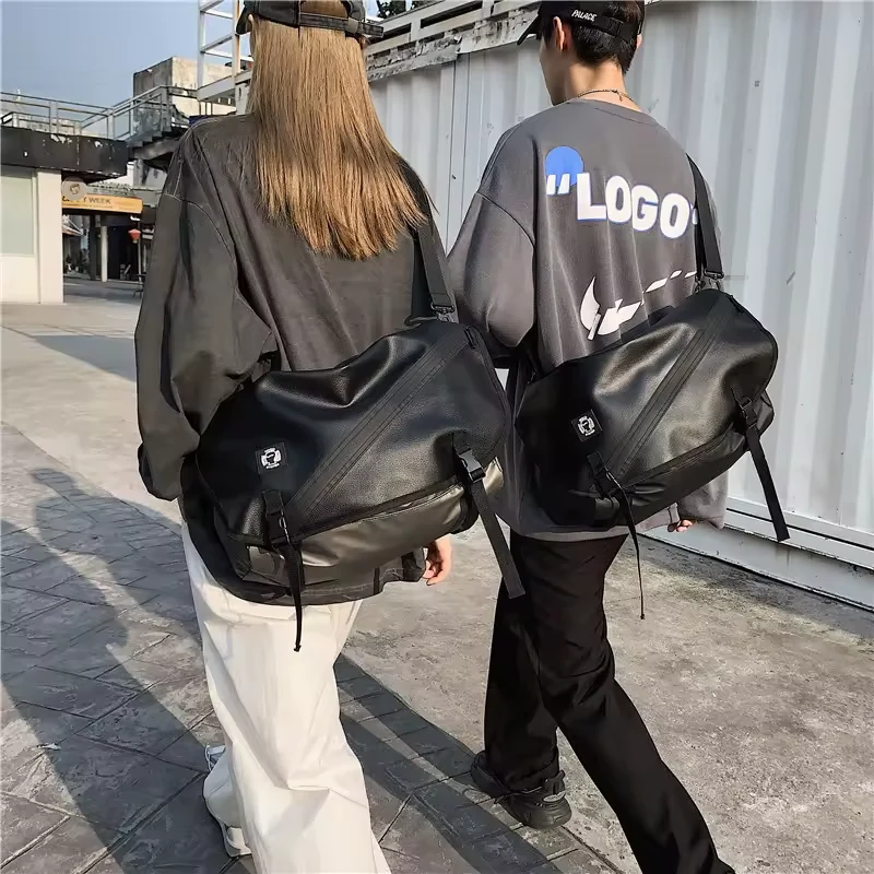 Convertible Flap-Front Crossbody Travel Duffel product reference image