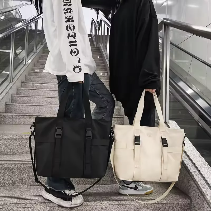 Nylon Gym and Shopping Duffel Tote product reference image