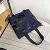 Oxford Custom-Print Gym and Travel Tote Blue color SKU reference