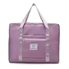 Two-Size Travel Tote with Trolley Sleeve Purple color SKU reference