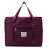 Two-Size Travel Tote with Trolley Sleeve Dark Purple color SKU reference