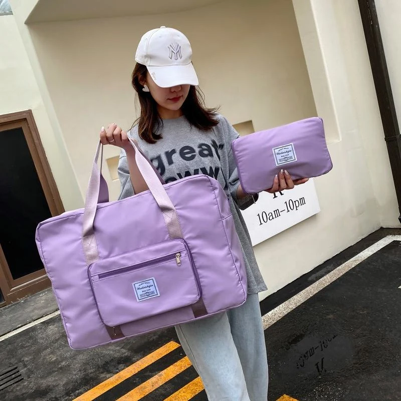 Foldable Cube Gym and Yoga Travel Bag in Two Sizes product reference image