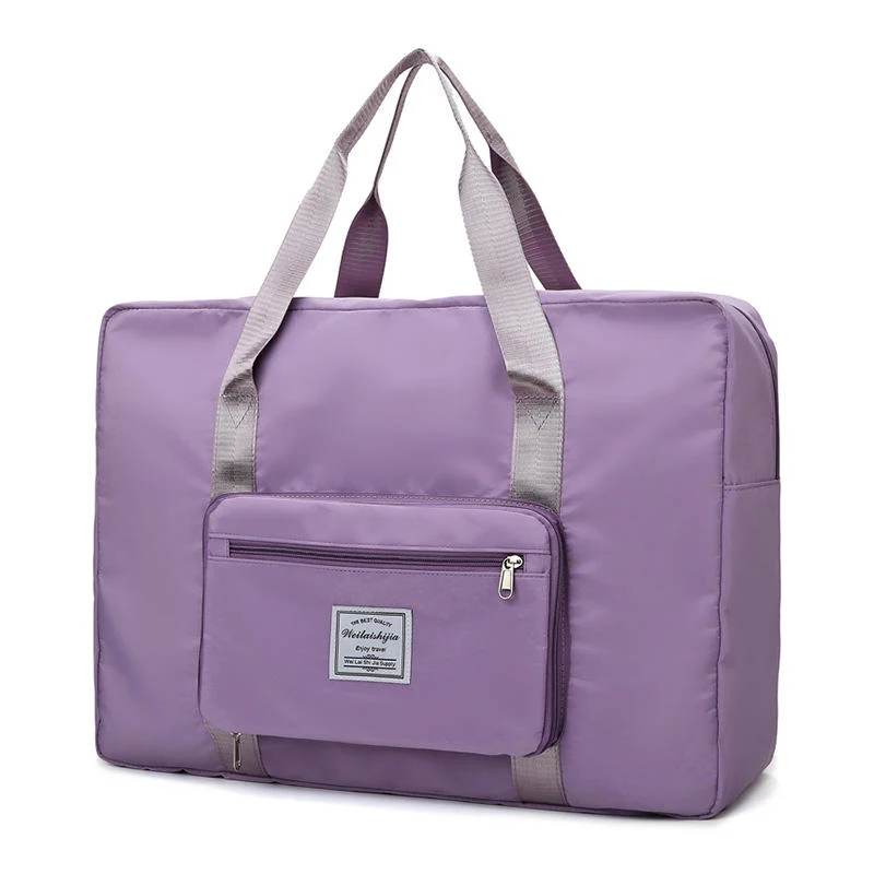 Foldable Cube Gym and Yoga Travel Bag in Two Sizes Light purple color SKU reference