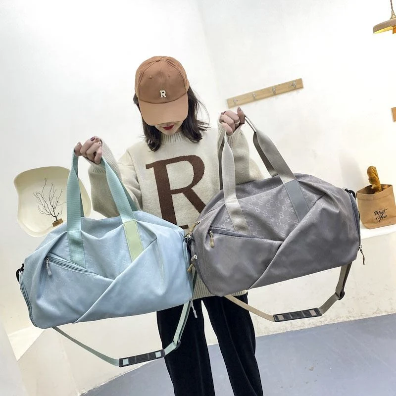 Nylon Gym Tote with Wet-Dry and Shoe Compartments product reference image