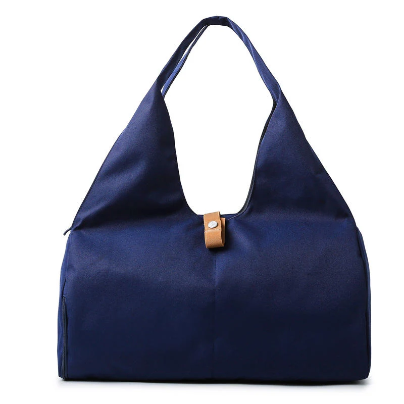 Gym & Travel Duffel with Yoga Mat Holder and Shoe Compartment Dark blue color SKU reference