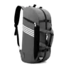 Lightweight Travel Backpack with Hidden Shoulder Straps Gray color SKU reference