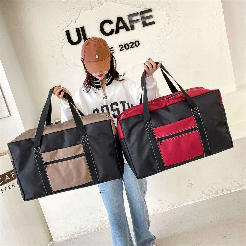 Large Nylon Gym & Travel Duffel with Trolley Sleeve product reference image