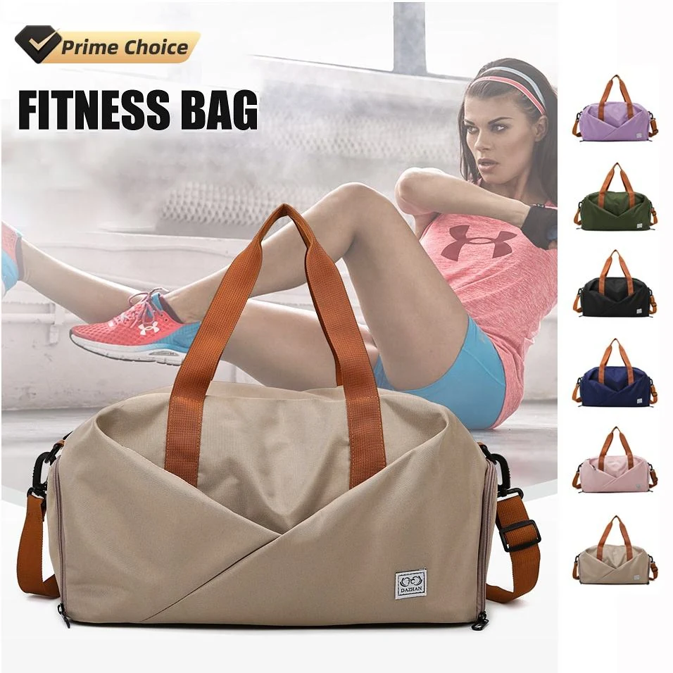 Nylon Travel & Gym Bag with Dry-Wet and Shoe Storage product reference image