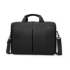 Vintage Nylon Laptop Messenger Bag with Adjustable Shoulder Strap Black color SKU reference