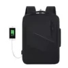 15.6-Inch Oxford Laptop Backpack with Multiple Compartments and USB Access Black color SKU reference