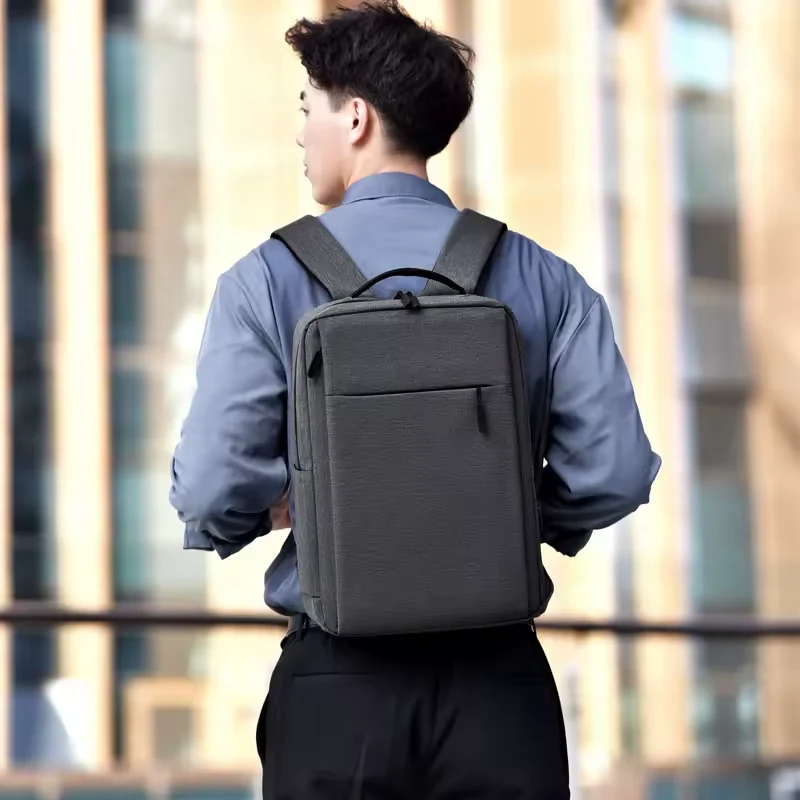 Oxford Men's Backpack with Concealed Front Zip and Trolley Sleeve product reference image