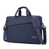 Oxford Business Laptop Briefcase with Front Zip Pocket and Trolley Sleeve Blue color SKU reference