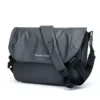 Nylon Crossbody Bag with Double Zips and Luggage Pass-Through Green color SKU reference