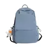 Oxford School Backpack with Character Charm and Side Pockets Sky blue color SKU reference