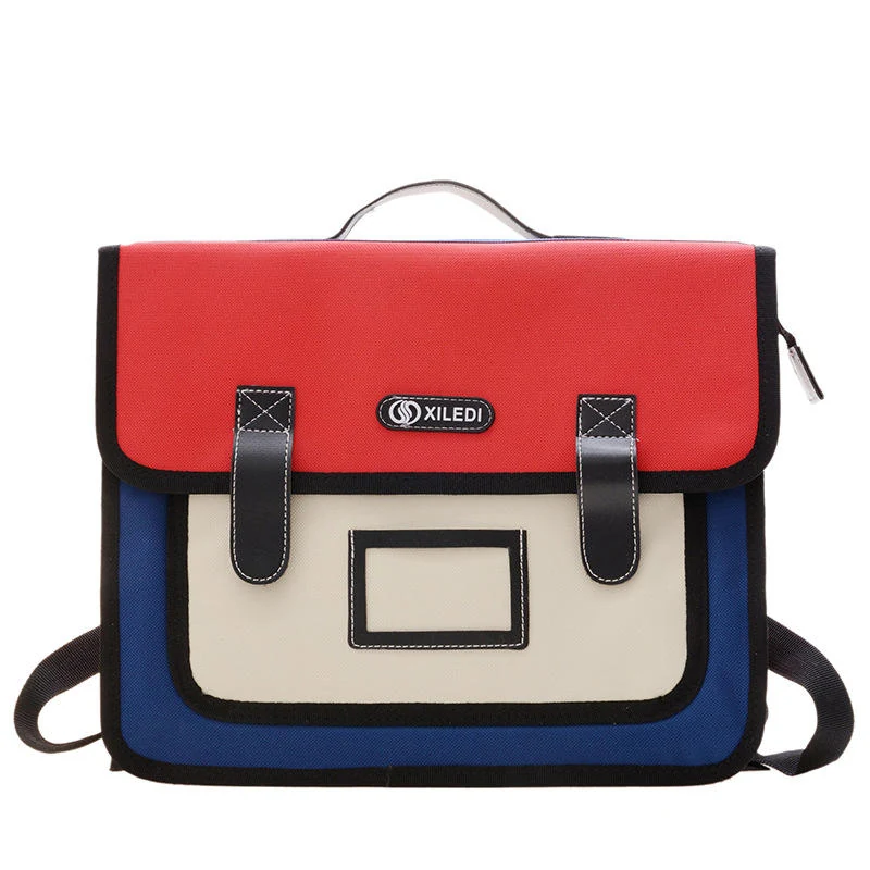 2D Cartoon Children's School Backpack for Ages 3–6 Red color SKU reference