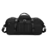 Travel Daypack with Built-In Mesh Pocket & Buckle Black color SKU reference