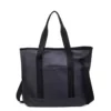 Nylon Shoulder Tote with Multi-Point Closure Blue color SKU reference