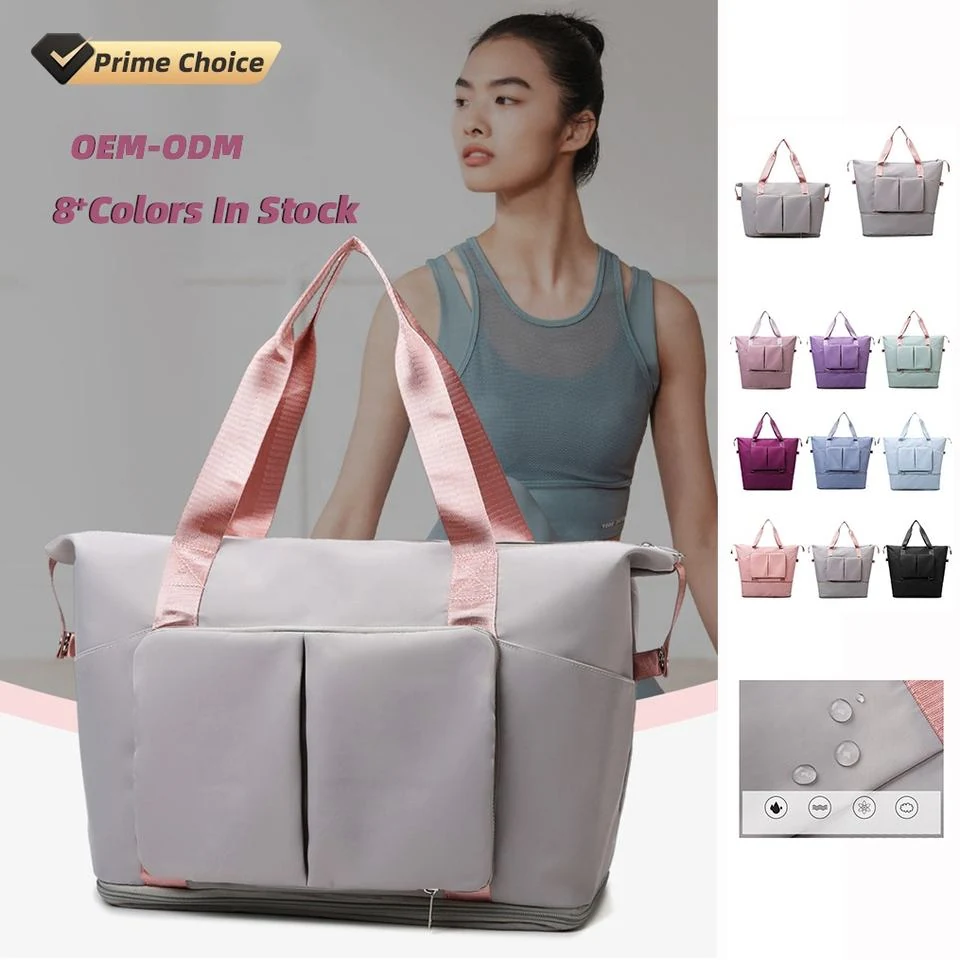 Foldable Water-Resistant Gym & Travel Duffel with Wet-Dry Storage product reference image