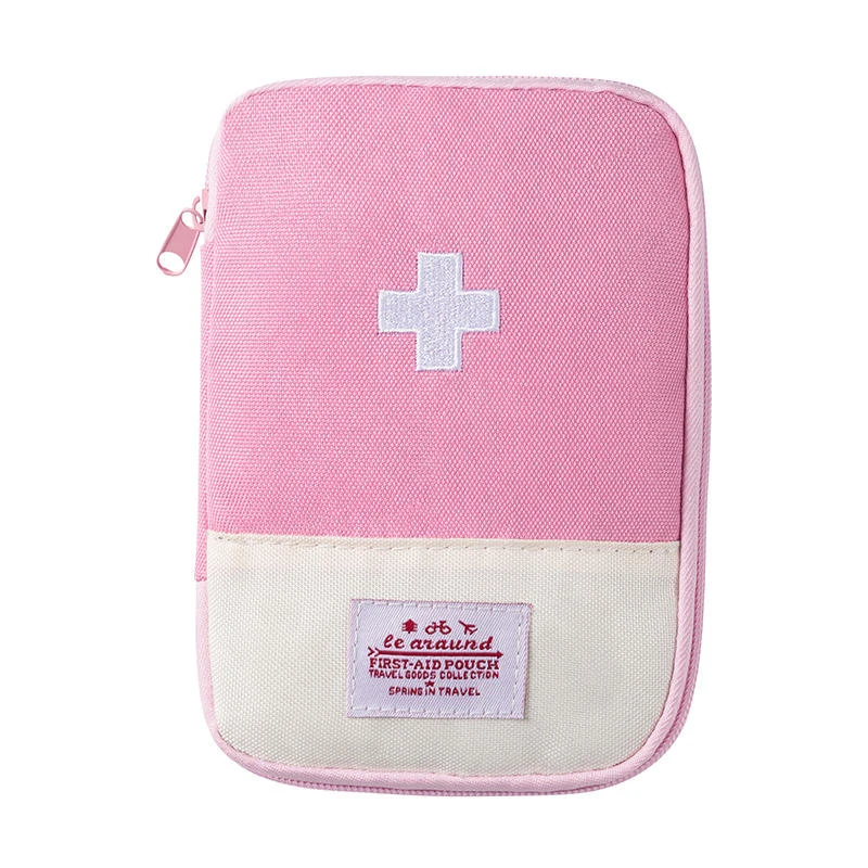 Oxford First Aid Medical Pouch with Mesh Pocket · Two Sizes Pink · 13 x 18 cm SKU overview reference