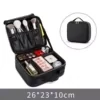 Adjustable-Divider Travel Cosmetic Case Listed option 06 color SKU reference
