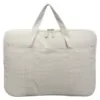 5 L Minimalist Polyester Laptop Tote White color SKU reference