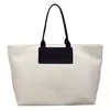 Croc-Embossed PU Shoulder Tote with Anti-Theft Pocket White color SKU reference