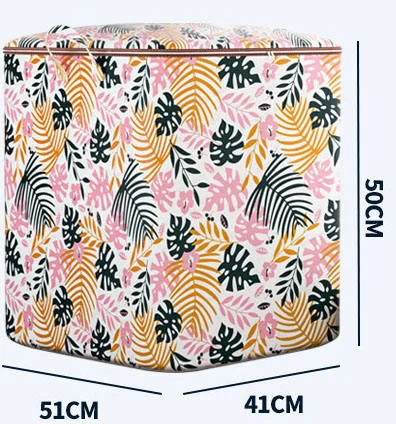 Cotton-Linen Drawstring Laundry & Storage Bag Banana leaf color SKU reference