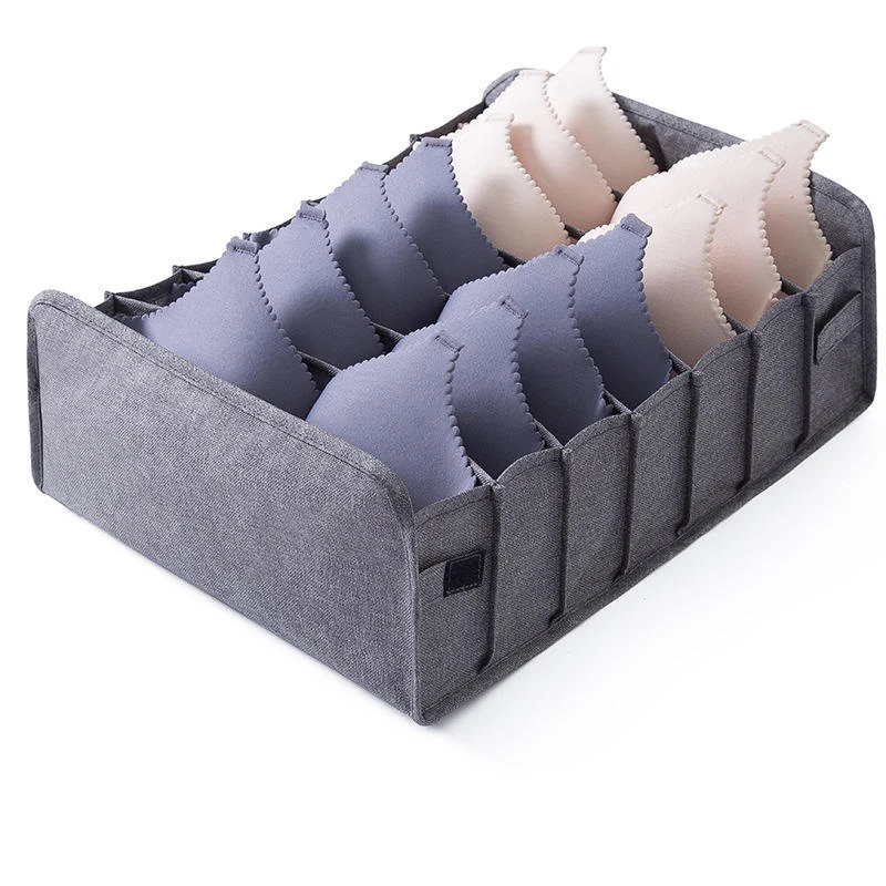 Nylon Drawer Organizer for Bras & Underwear Gray · reference 1 SKU overview reference