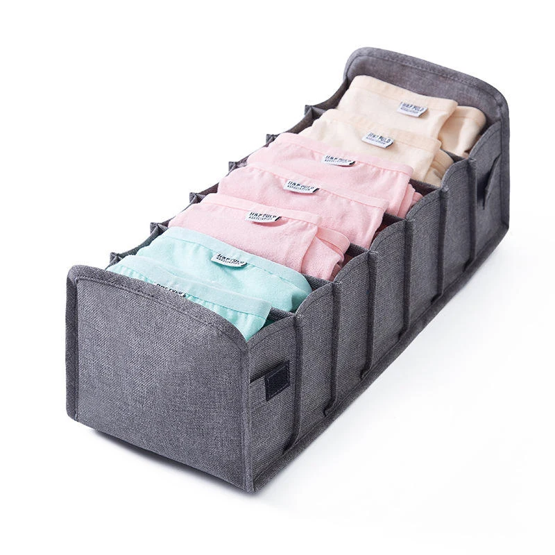 Nylon Drawer Organizer for Bras & Underwear Gray · reference 2 SKU overview reference