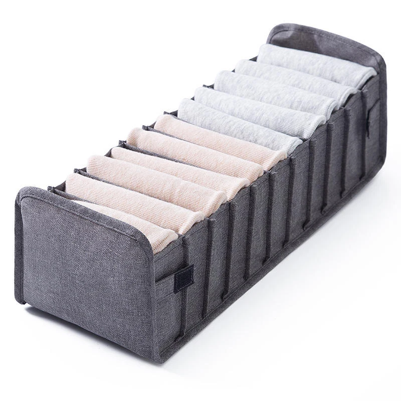 Nylon Drawer Organizer for Bras & Underwear Gray · reference 3 SKU overview reference