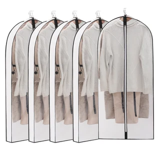 Reusable Nonwoven Garment Cover with Side Gusset White · 60 × 16 × 100 cm color SKU reference