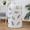 Reusable PEVA Drawstring Garment Storage Bag Print 6 color SKU reference