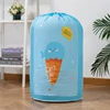Reusable PEVA Drawstring Garment Storage Bag Print 9 color SKU reference