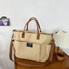 Canvas Multi-Layer Crossbody Bag with Side Pockets Color reference 02 color SKU reference