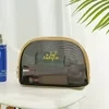 3-in-1 Transparent Mesh Cosmetic Bag Set Clutch Bag · A color SKU reference