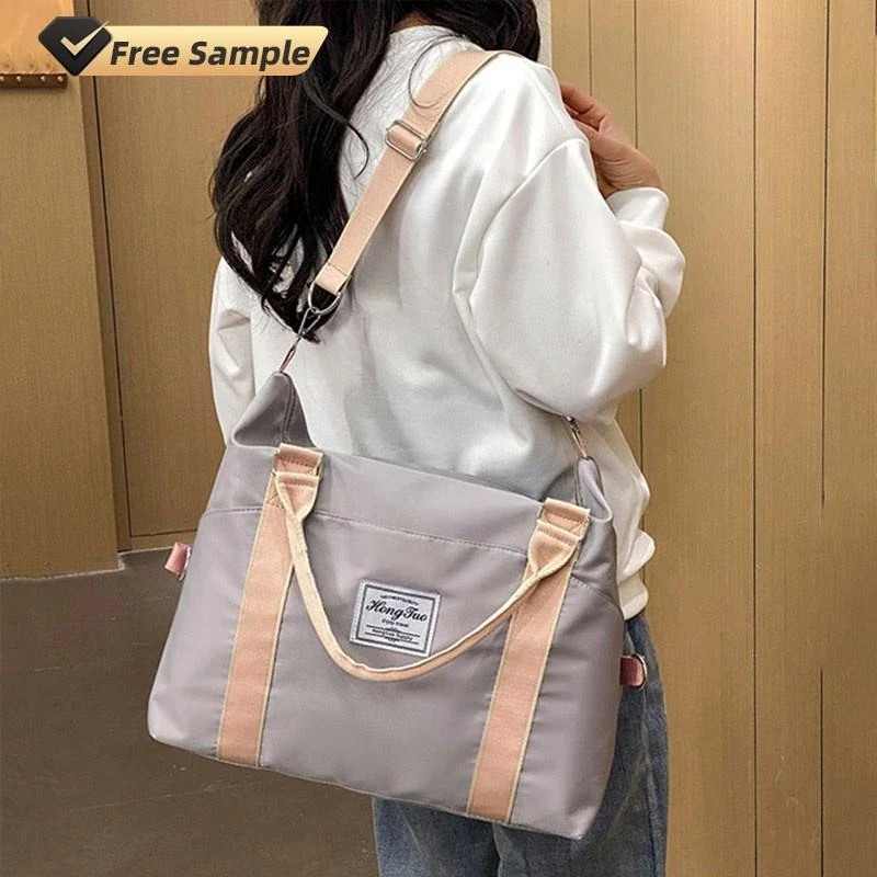 Polyester Weekender Duffel with Wet-Dry Storage and Luggage Sleeve product reference image