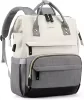 17-Inch Oxford Business Laptop Backpack with RFID Pocket Gray color SKU reference