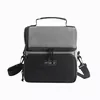 Double-Layer Oxford Insulated Lunch Bag Gray color SKU reference